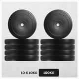 10KG Weight Plates set 100kg