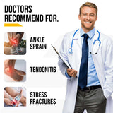 Ankle Support Brace - Compression Bandage with Adjustable Strap Doctors Recommend For.
