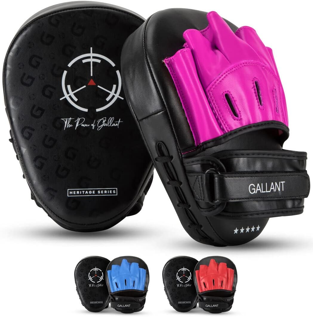 Pink Variation Main IMG, Gallant Heritage Series Boxing Focus Mitts Training Pads Light Weight