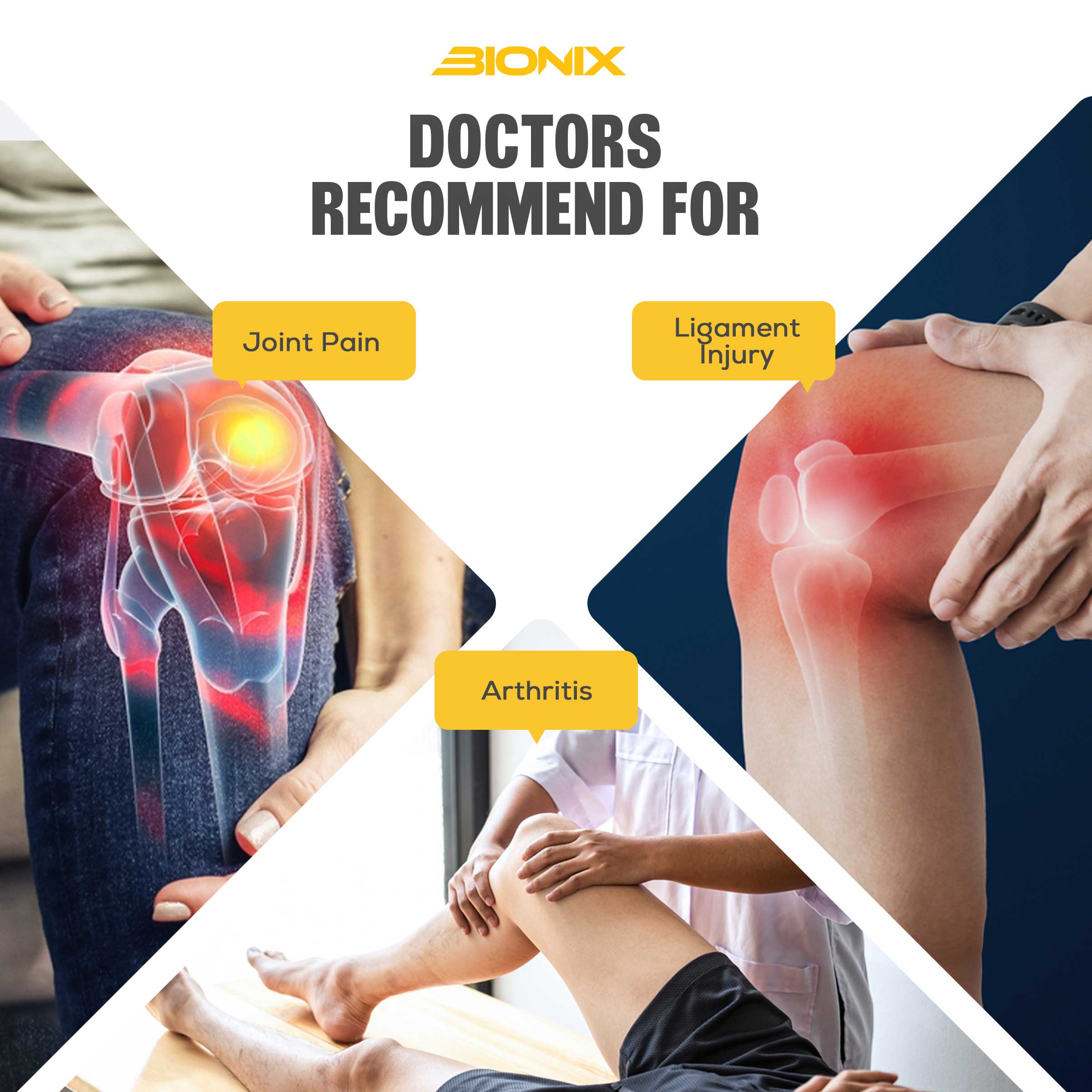 Knee Bandage Wrap Support- Doctor recommend for details.