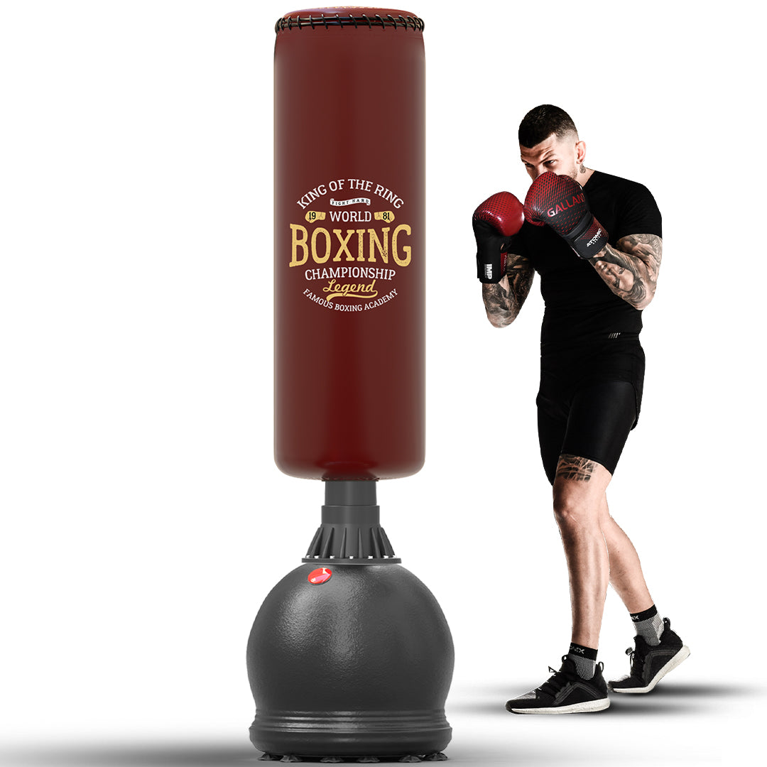 Brown 5.5ft Heritage Brown Free-Standing Punchbag