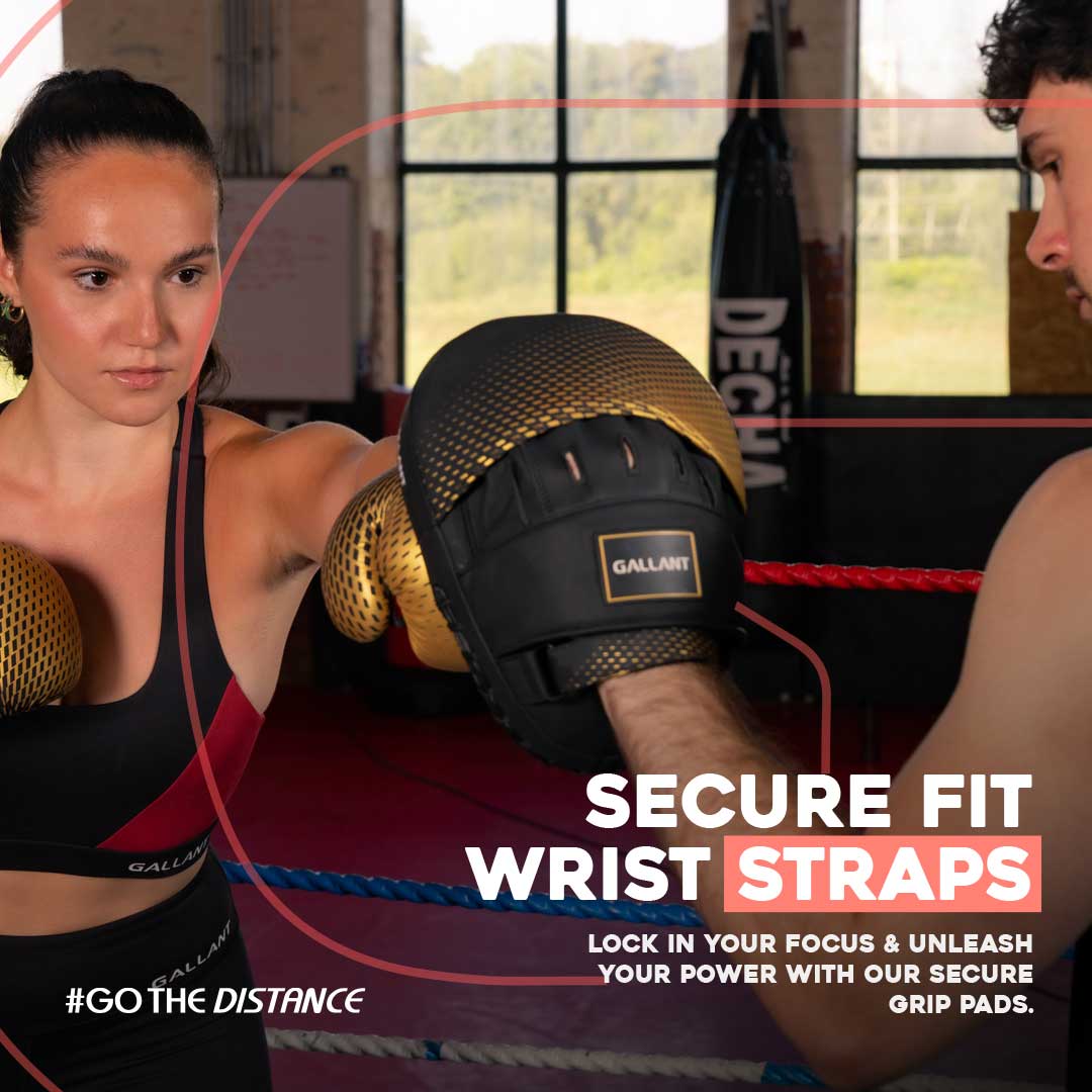 Atomic Series Ultra Lightweight Focus Pad Secure Fit Wrist Straps.