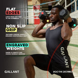 Rubber Encased Cast Iron Hex Dumbbells IMG Show Product Details.