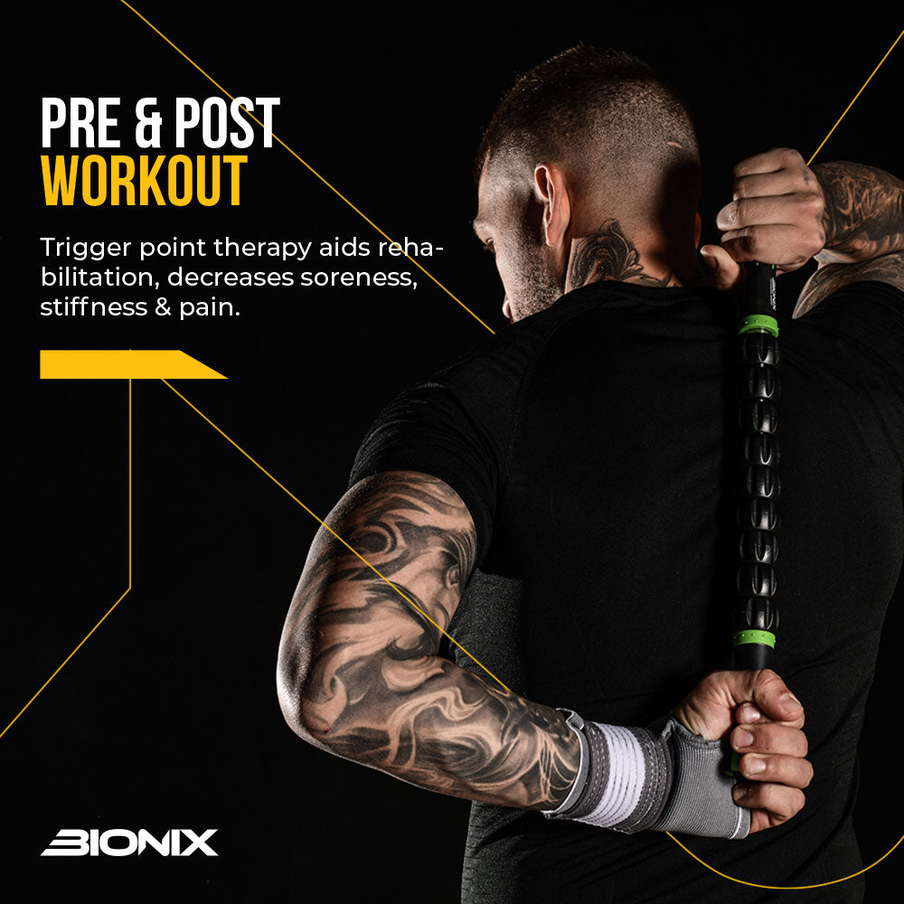 Muscle Roller Stick Pre And Post Workout.